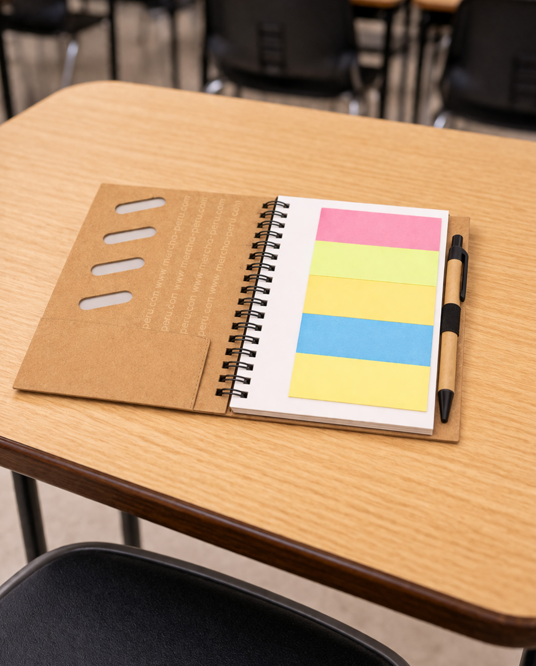 MI13 - Cuaderno Porta Notas con Lapicero - Imagen 2