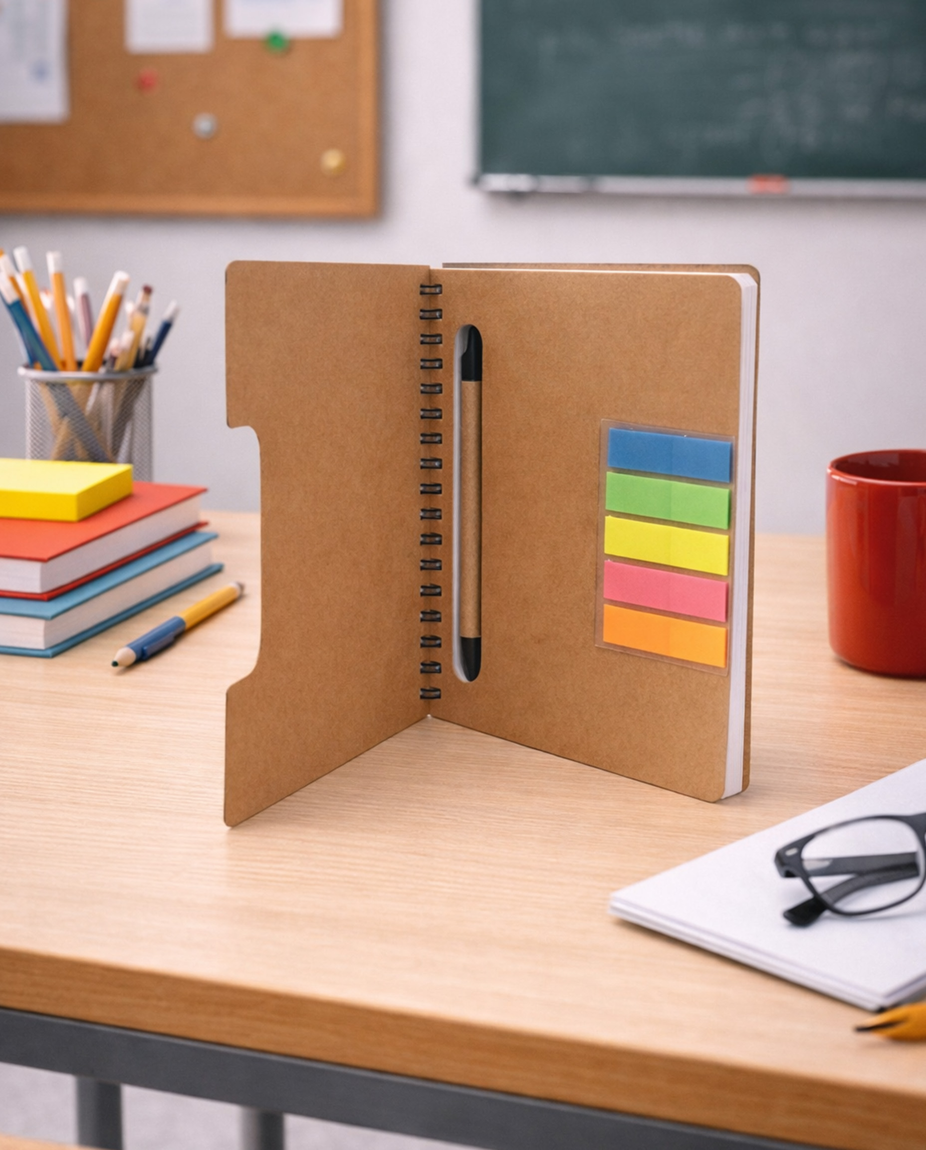 MI16 - Libreta eco espiral  con lapicero - Imagen 2