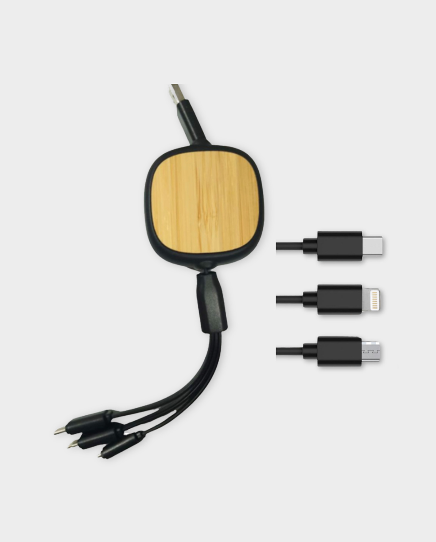 MTEC04 - Cable cargador retractil