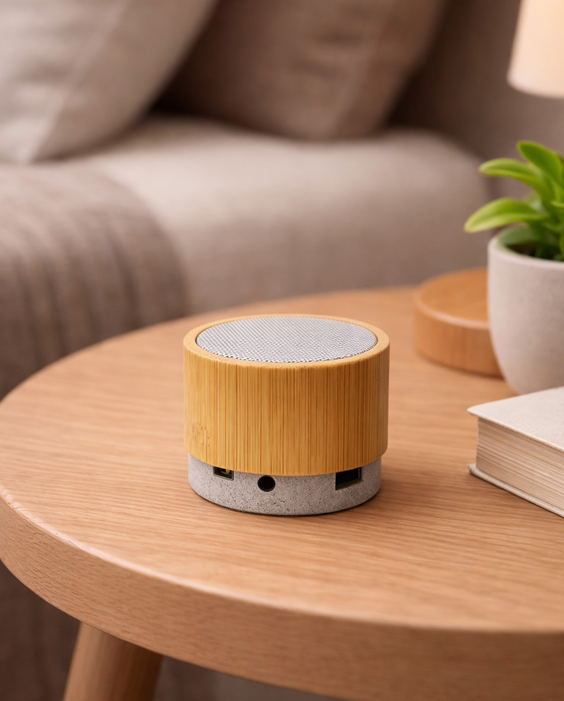 MTEC09 - Parlante Eco de Fibra de Trigo y Corcho - Imagen 3