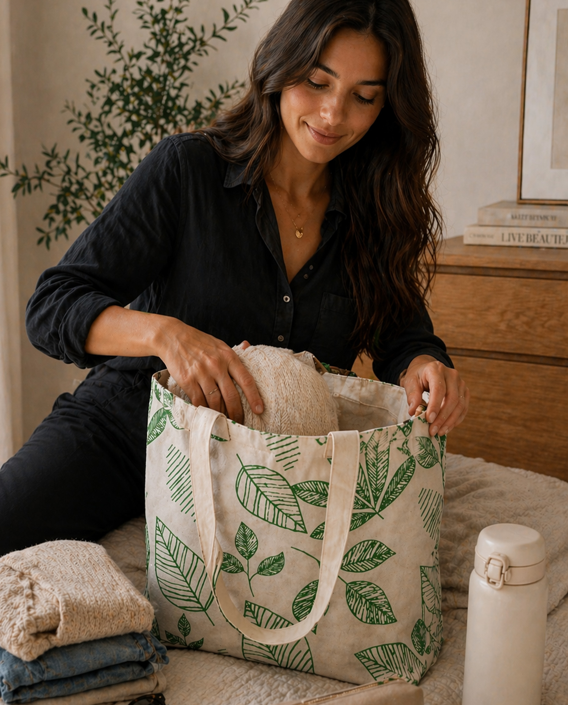 MTXN30 - Bolso Tocuyo Estampado - Imagen 3