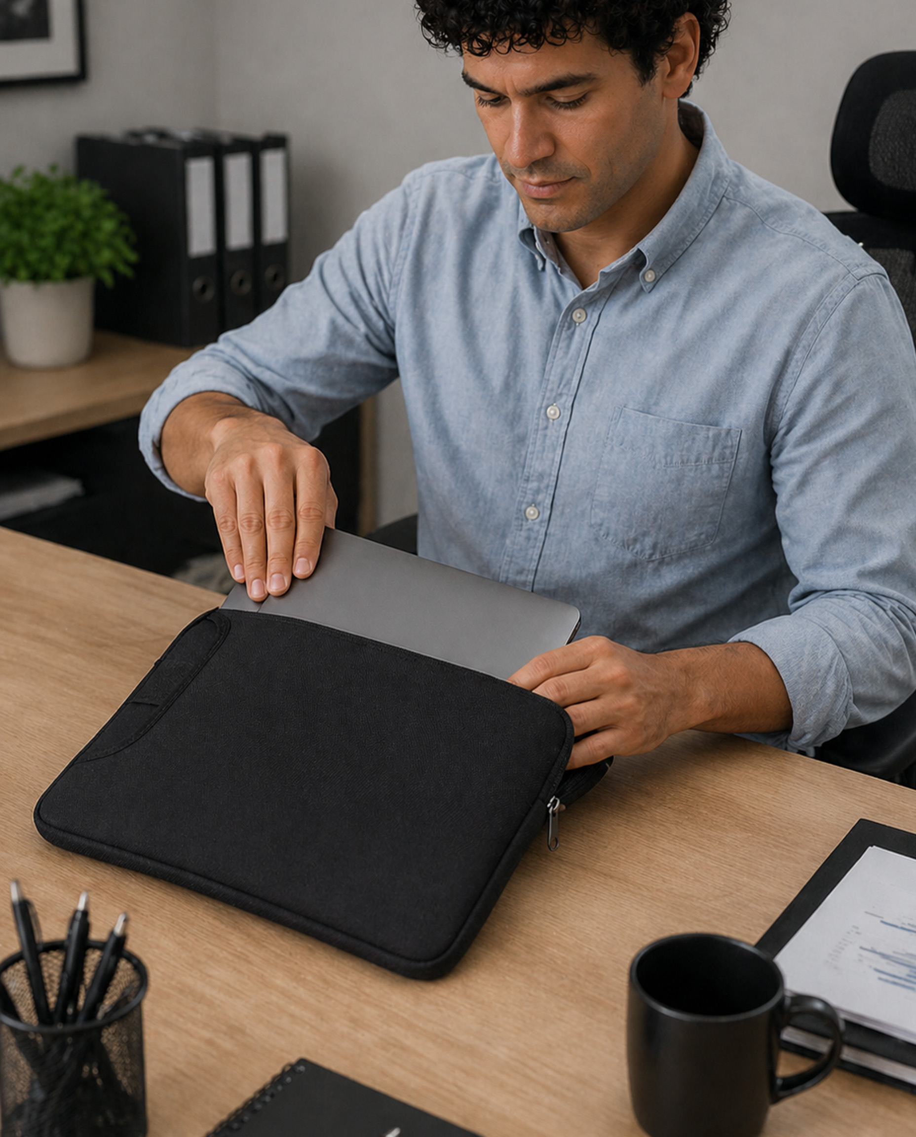 MTXN72 - Funda Porta Laptop en Espuma Fusionada - Imagen 2