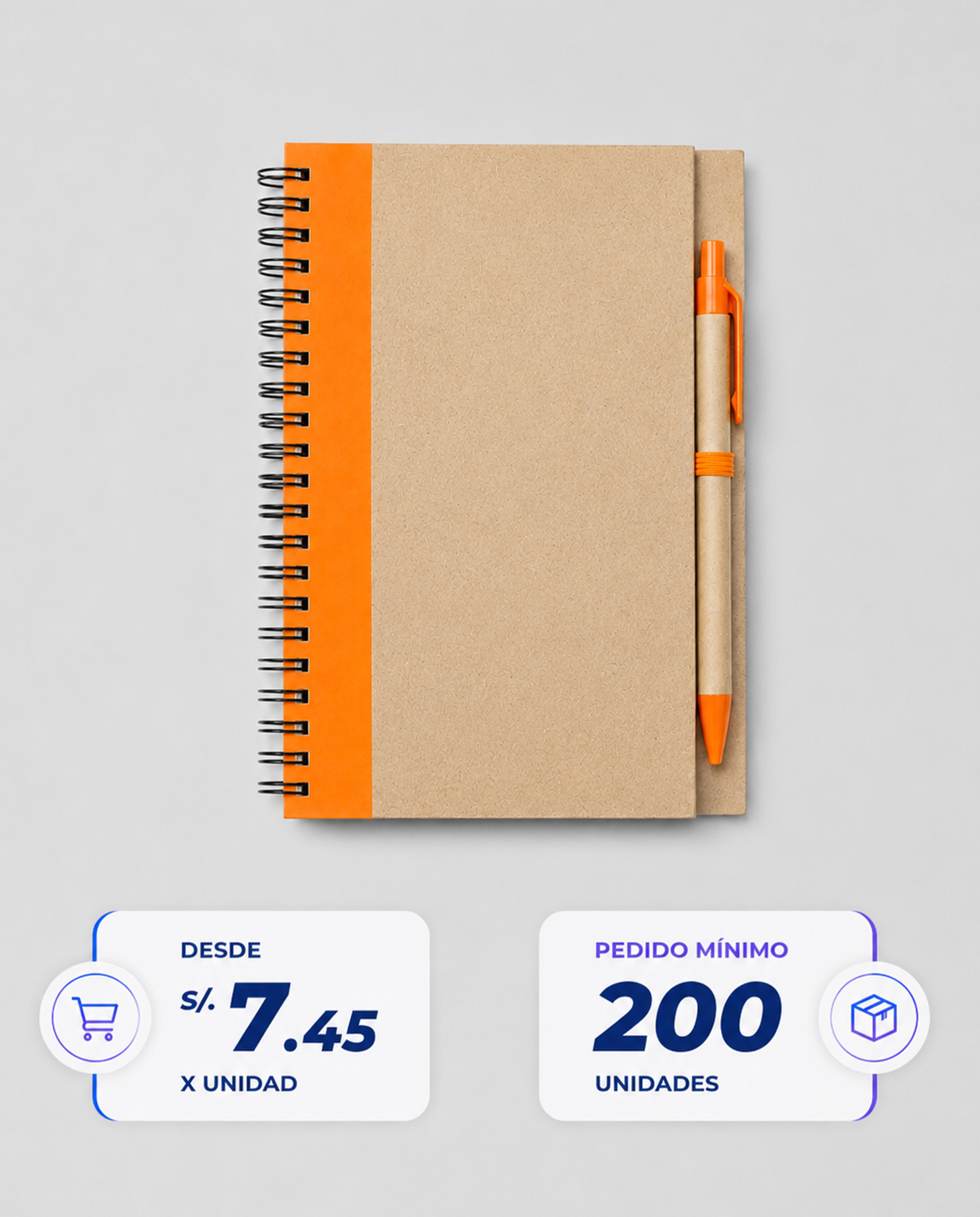 MI10 - Cuaderno con Lapicero