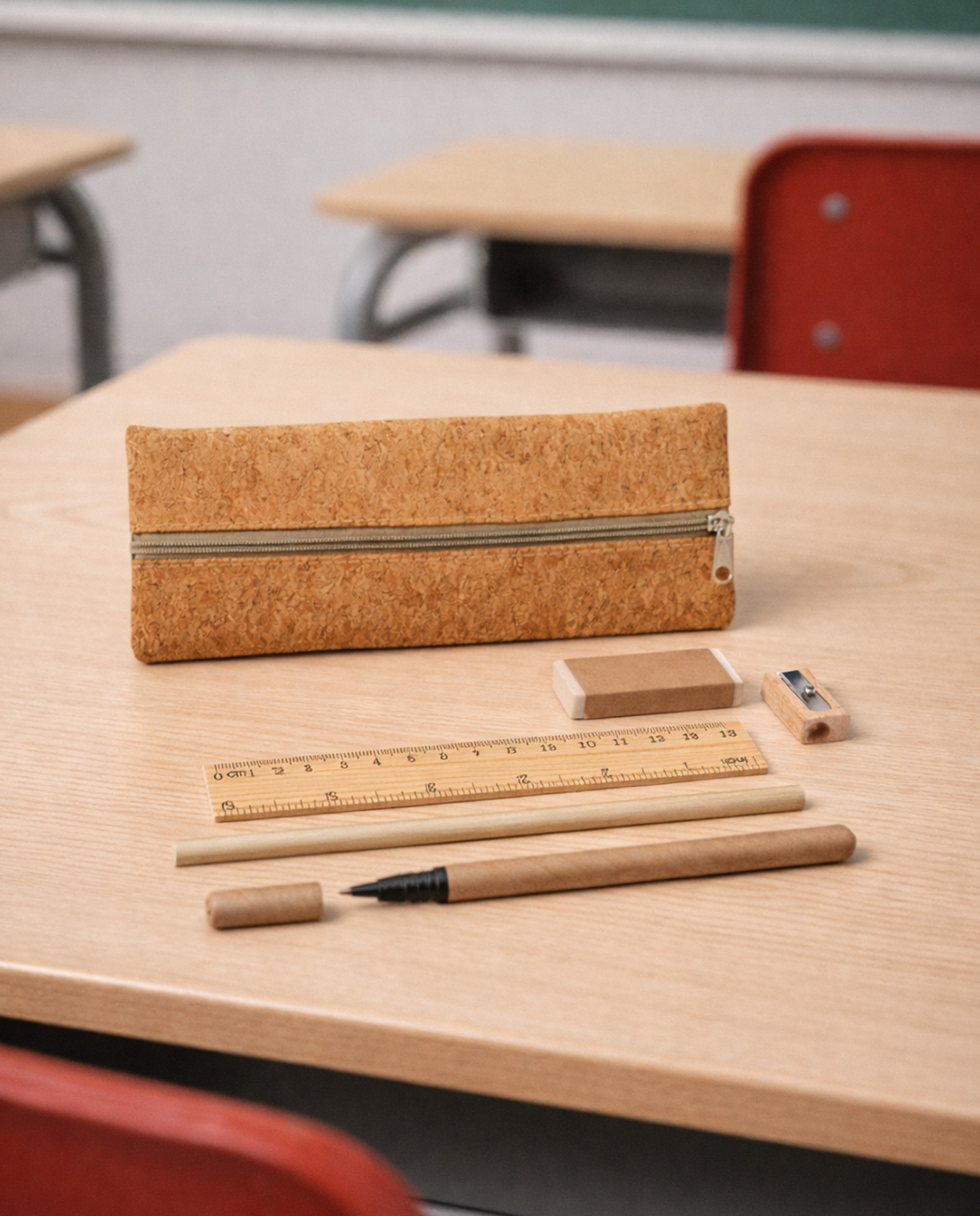 MAE04 - Cartuchera Corcho - Imagen 2