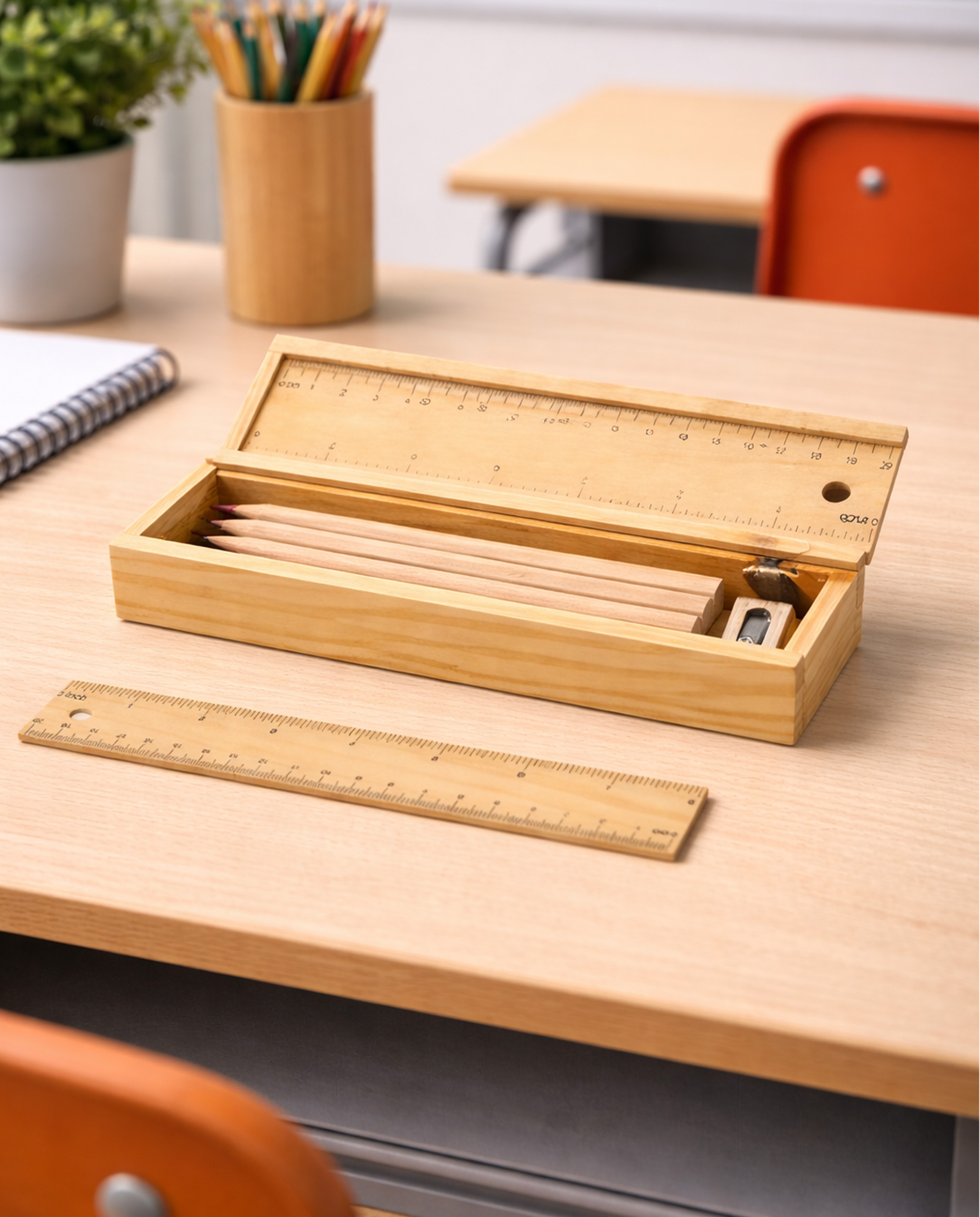 MAE05 - Cartuchera Madera - Imagen 2