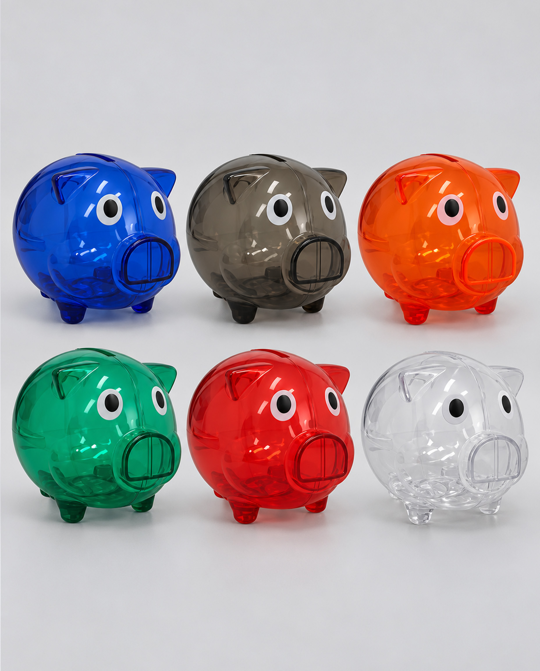 MAE025 - Alcancía de Plastico Cerdito - Imagen 3