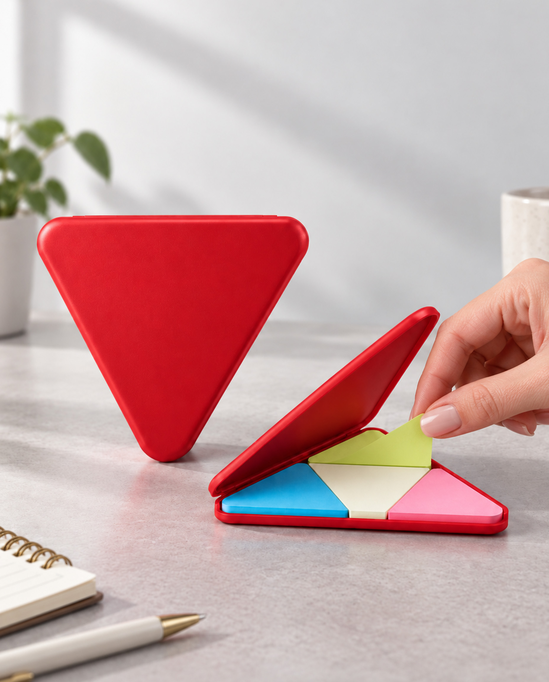 MI063 – Porta post-it triangular - Imagen 2