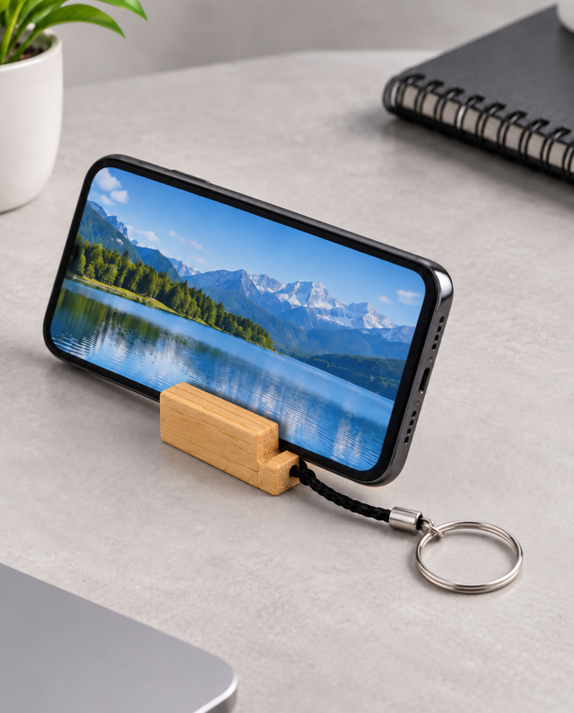 MLL027 – Llavero con soporte para celular - Imagen 2